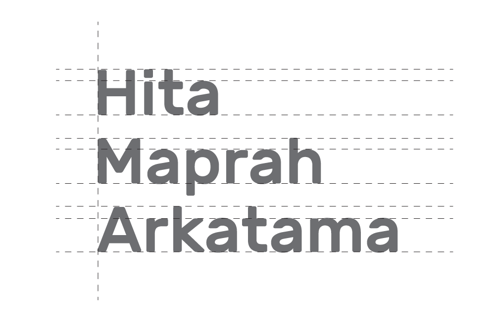 typography-hitamaprah Company Profile Konsep Logotype