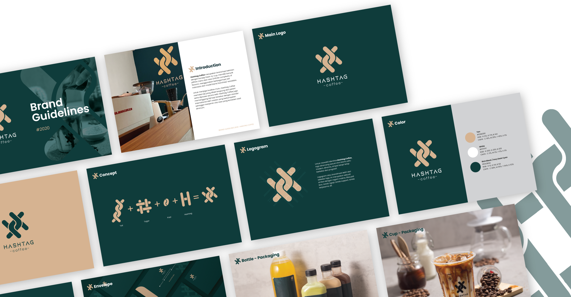 brand-guideline-hashtag-coffee Company Profile Hashtag Coffe