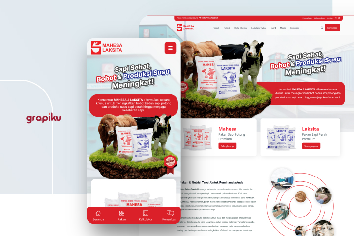 Company Profile Website Mahesa Laksita