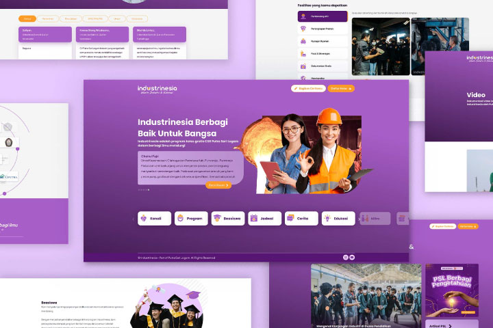 cover Website Industrinesia Sebagai Platfrom Edukasi Metalurgi