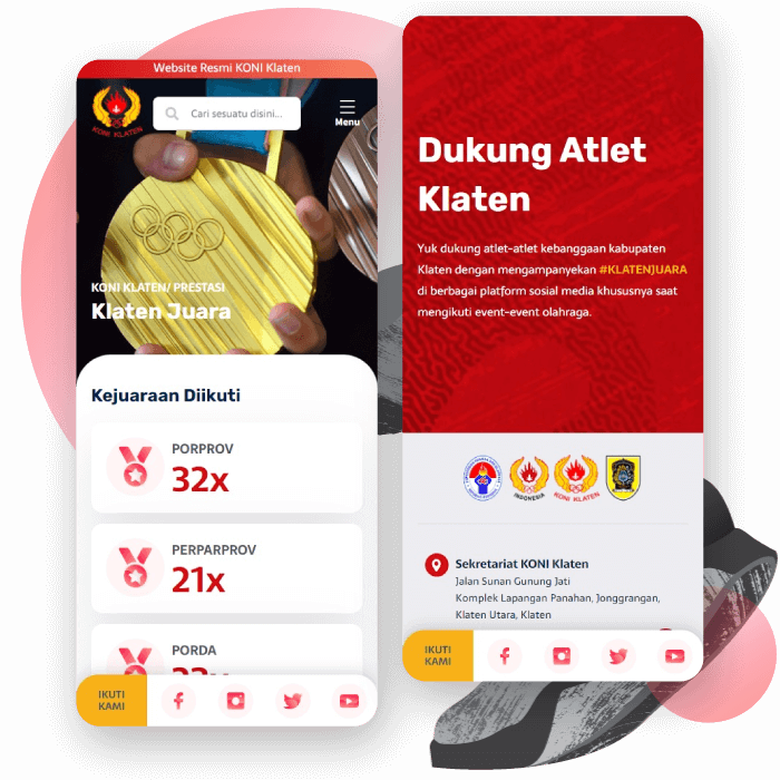 klatenjuara Publikasi prestasi keolahragaan di Klaten