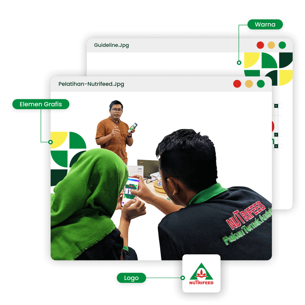 Pelatihan Penerapan Logo, Warna dan Elemen Grafis
