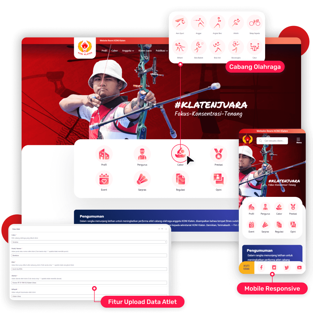 website-development-3(1) Website Koni Klaten Sebagai Sistem Pusat Data Terpadu Keolahragaan di Klaten
