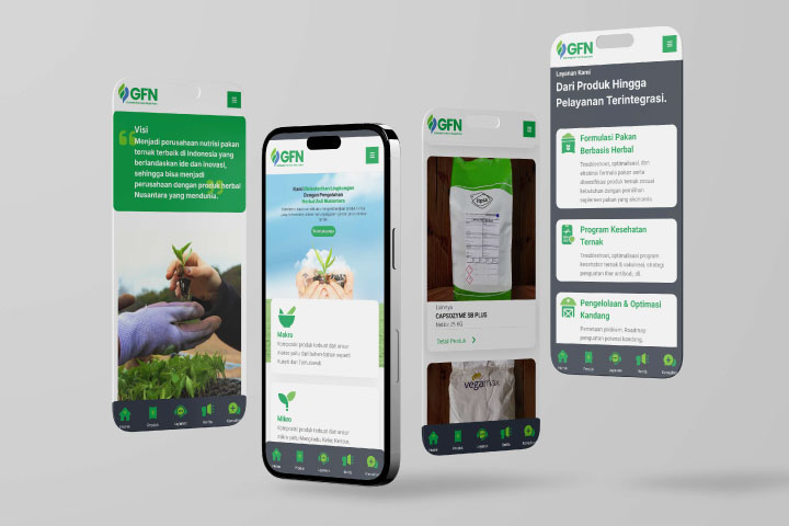 Company Profile Cover Website gfn