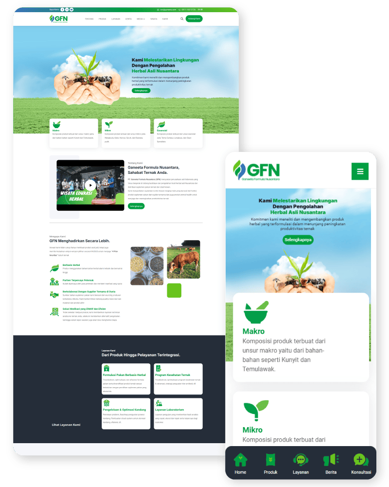 Company Profile Desain Visual Ganeeta