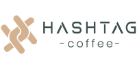 Logo Hashtag Coffe
