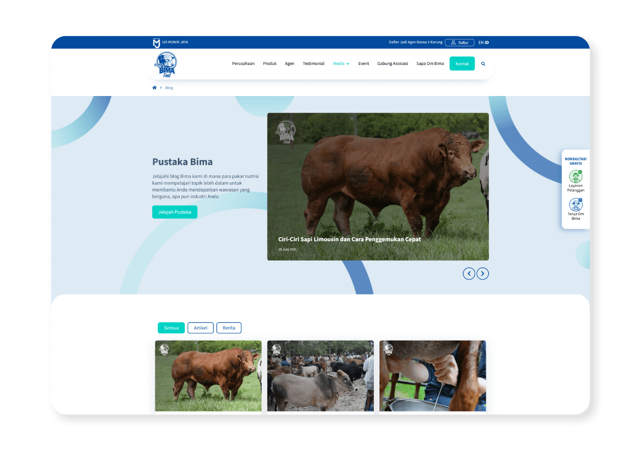 konten-bimafeed-artikel Tampilan Website Bima Feed