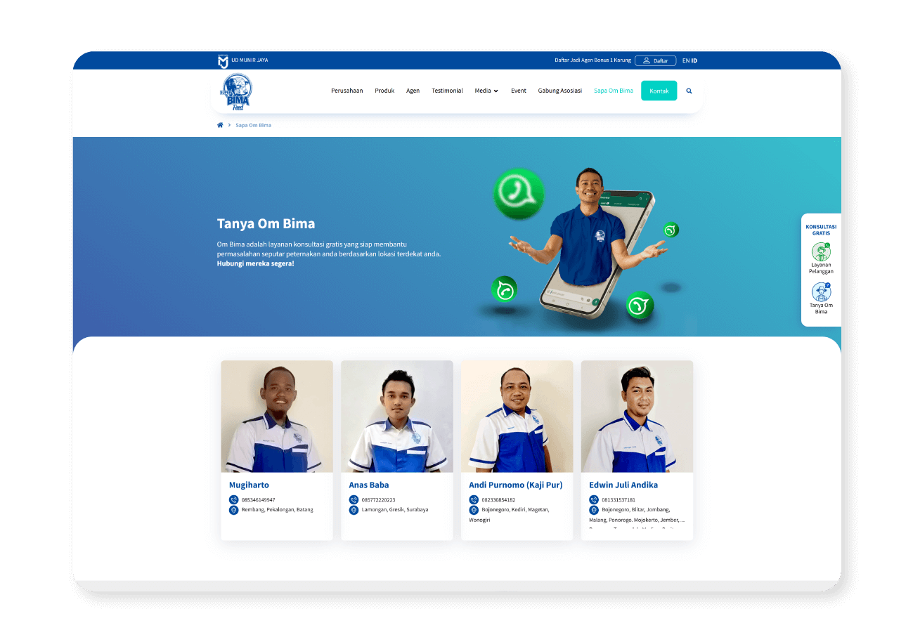 konten-bimafeed-sapa-om-bima Tampilan Website Bima Feed