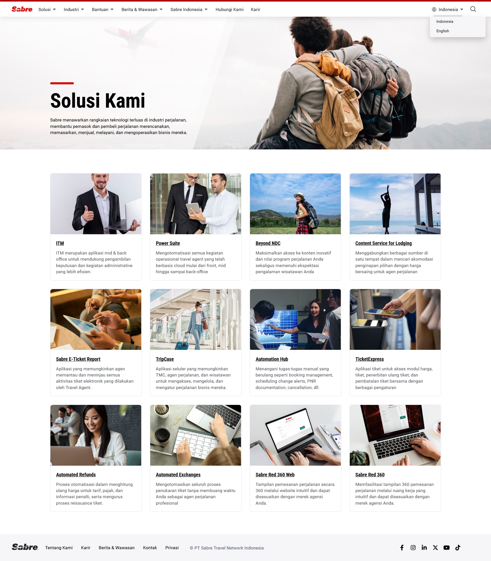 solusi-sabre-indonesia Company Profile Menampilkan Solusi Perjalanan yang Lengkap