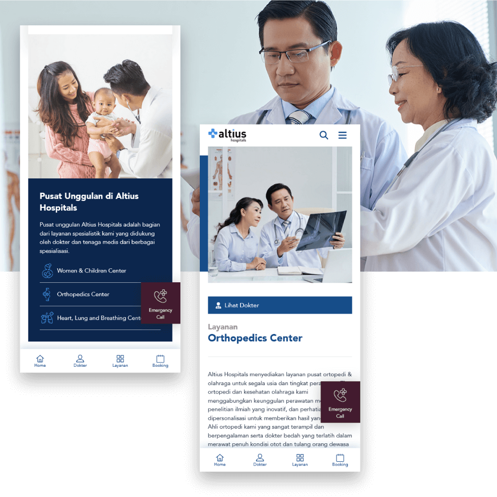 ui-web-layanan-altius-hospitals Informasi Penawaran dan Promosi Kesehatan