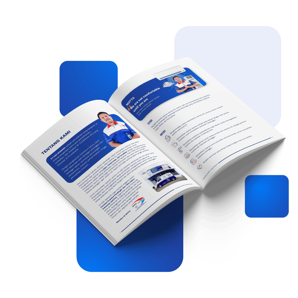 design-hero Hero portofolio desain company profile ASE Mandiri