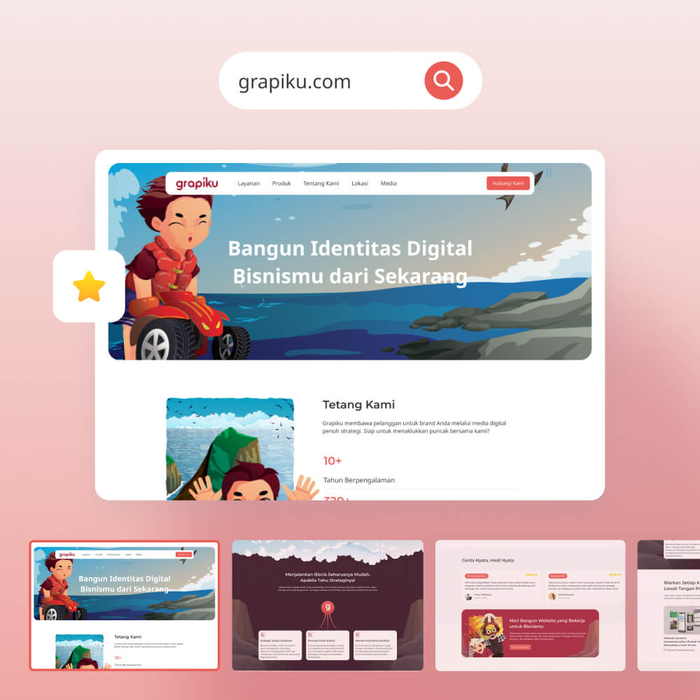 website-profesional Jasa pembuatan website indonesia